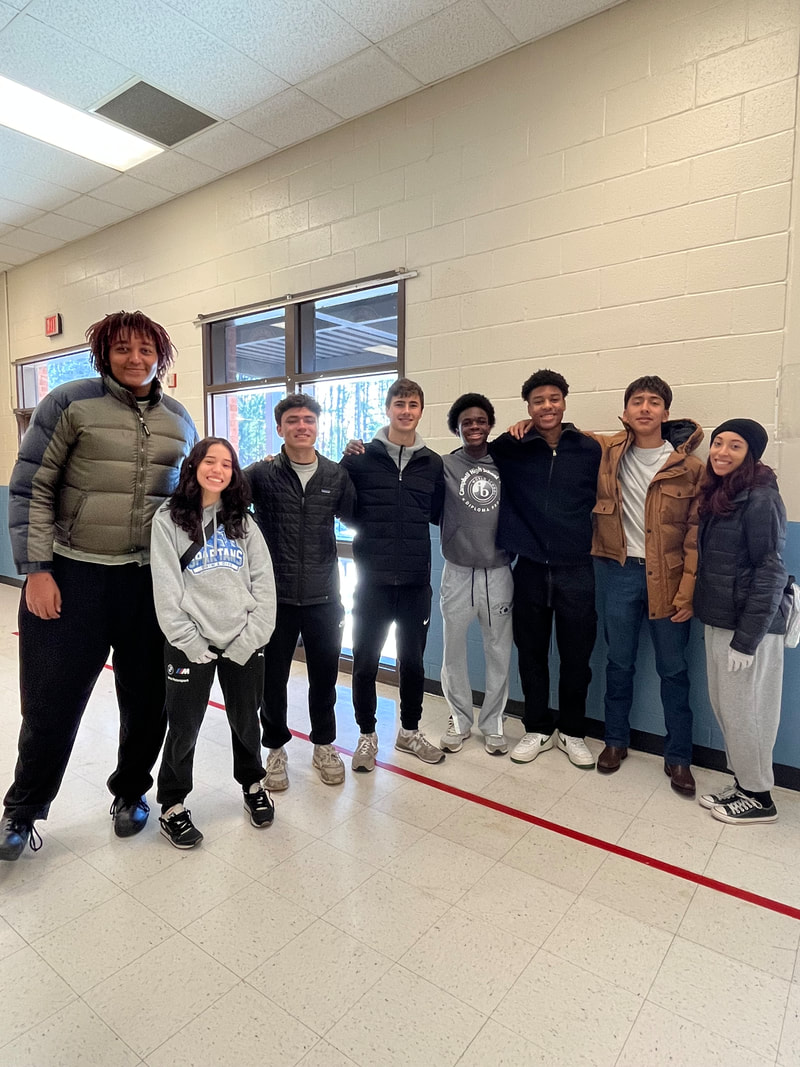 Student leadership team meeting